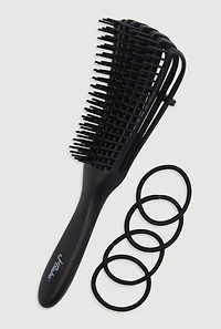 Detangling Flexi Brush with Hair Ties