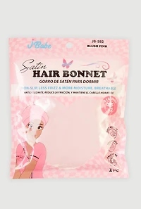 Solid Satin Hair Bonnet