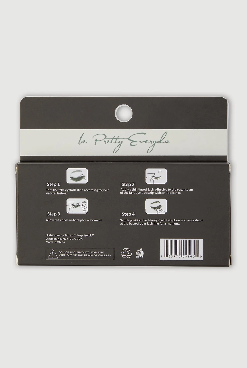 Fluffy Curl False Lashes