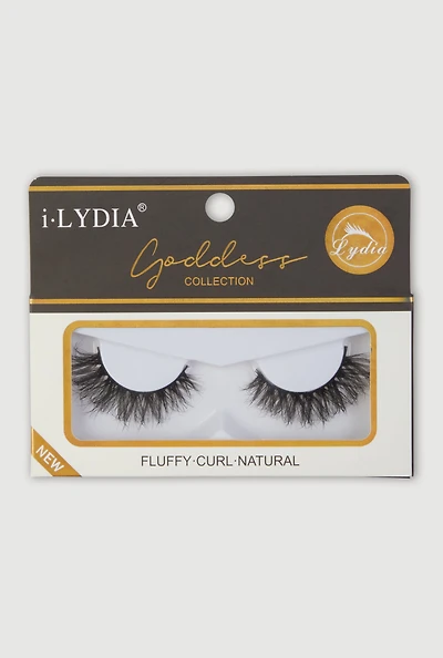 Fluffy Curled False Lashes