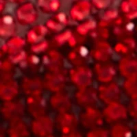 Rhinestone Bow Stretch Belt