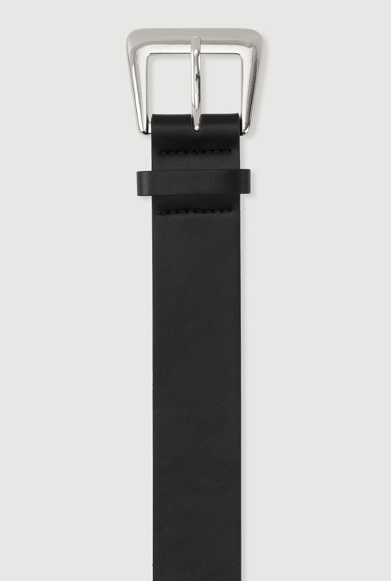 Plus Metallic Buckle Belt
