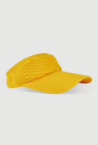 Textured Knit Visor