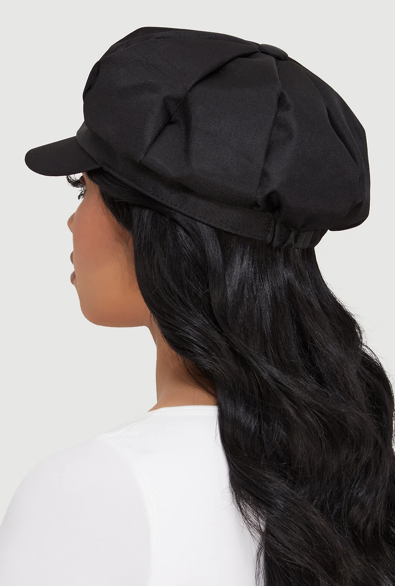 Sold Twill Cabbie Hat