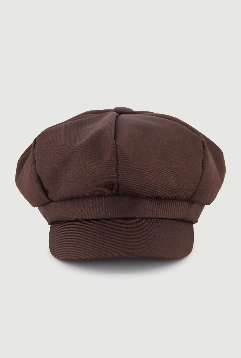 Sold Twill Cabbie Hat