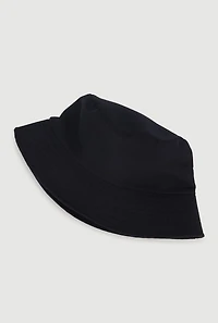 Solid Twill Bucket Hat