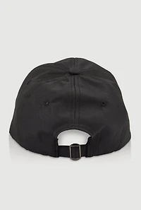 Rhinestone Bow Baseball Cap