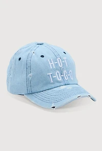 Womens Hot To Go Baseball Cap, Blue