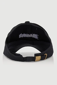Womens Blessed Backless Baseball Cap,
