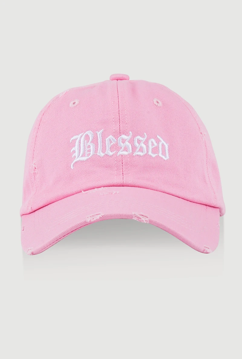 Blessed Backless Baseball Cap