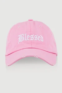 Blessed Backless Baseball Cap