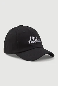 Womens Life Is Fantastic Baseball Cap,