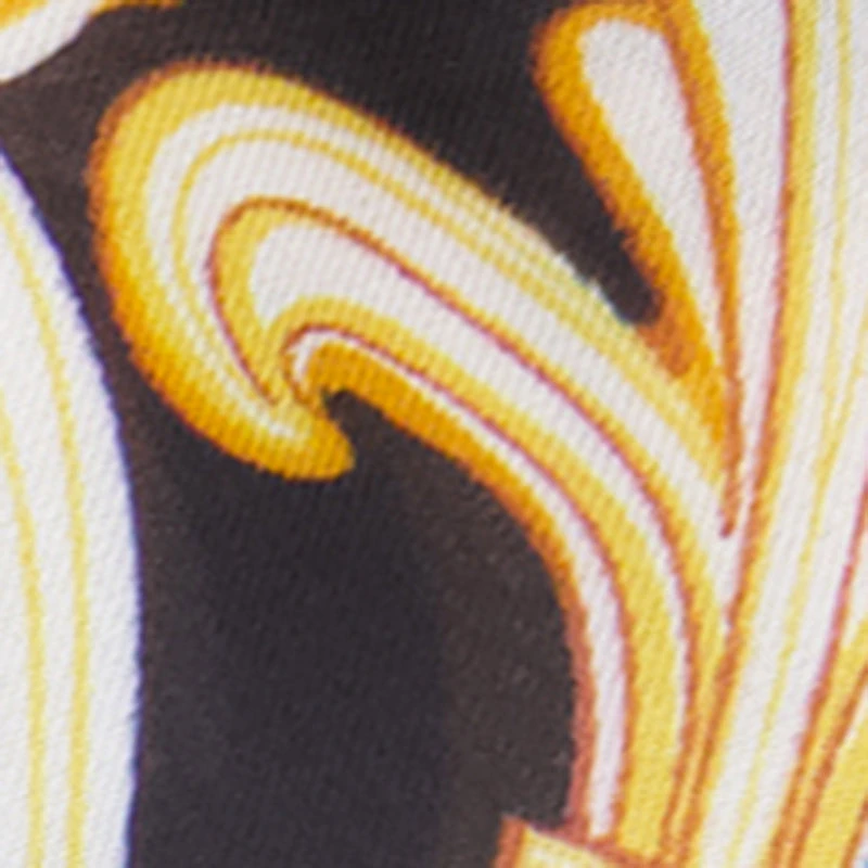 Patterned Border Print Multiway Scarf