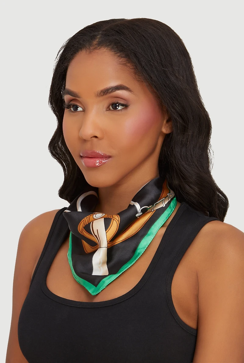 Patterned Multiway Scarf