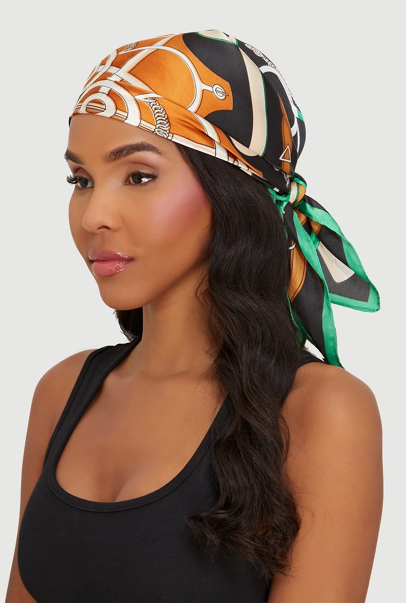 Patterned Multiway Scarf