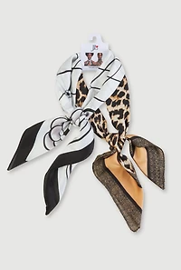 Assorted Patterned Multiway Scarves 2 Pack