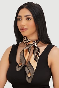 Assorted Patterned Multiway Scarves 2 Pack