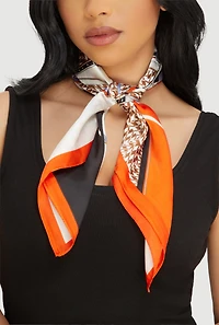 Printed Pattern Multiway Scarf 2 Pack