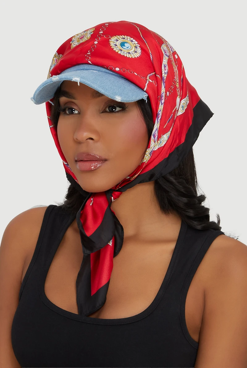 Patterned Multiway Scarf 2 Pack