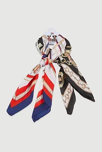 Belt Print Multiway Scarf 2 Pack
