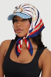 Belt Print Multiway Scarf 2 Pack