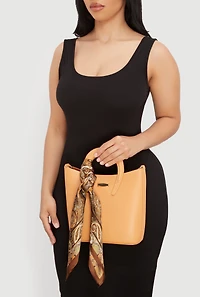 Assorted Patterned Contrast Trim Multiway Scarves 2 Pack