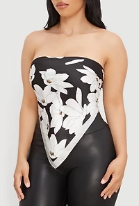 Printed Patterned Multiway Scarf 2 Piece Set