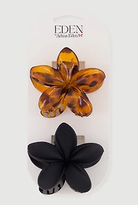 Flower Claw Hair Clip 2 Pack