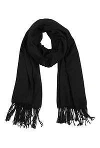 Fringe Detail Pashmina Scarf