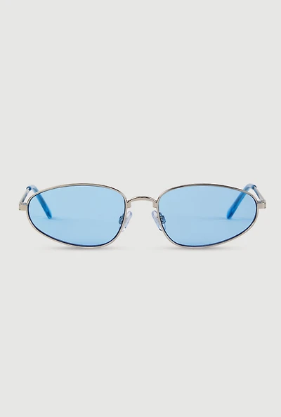 Metallic Rim Sunglasses