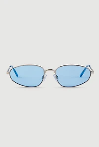 Metallic Rim Sunglasses