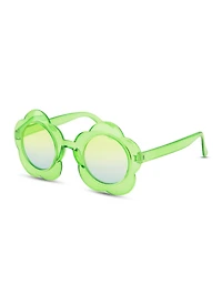 Daisy Frame Ombre Lens Sunglasses
