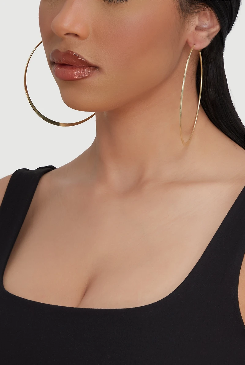 Hoop Earrings Set of 6