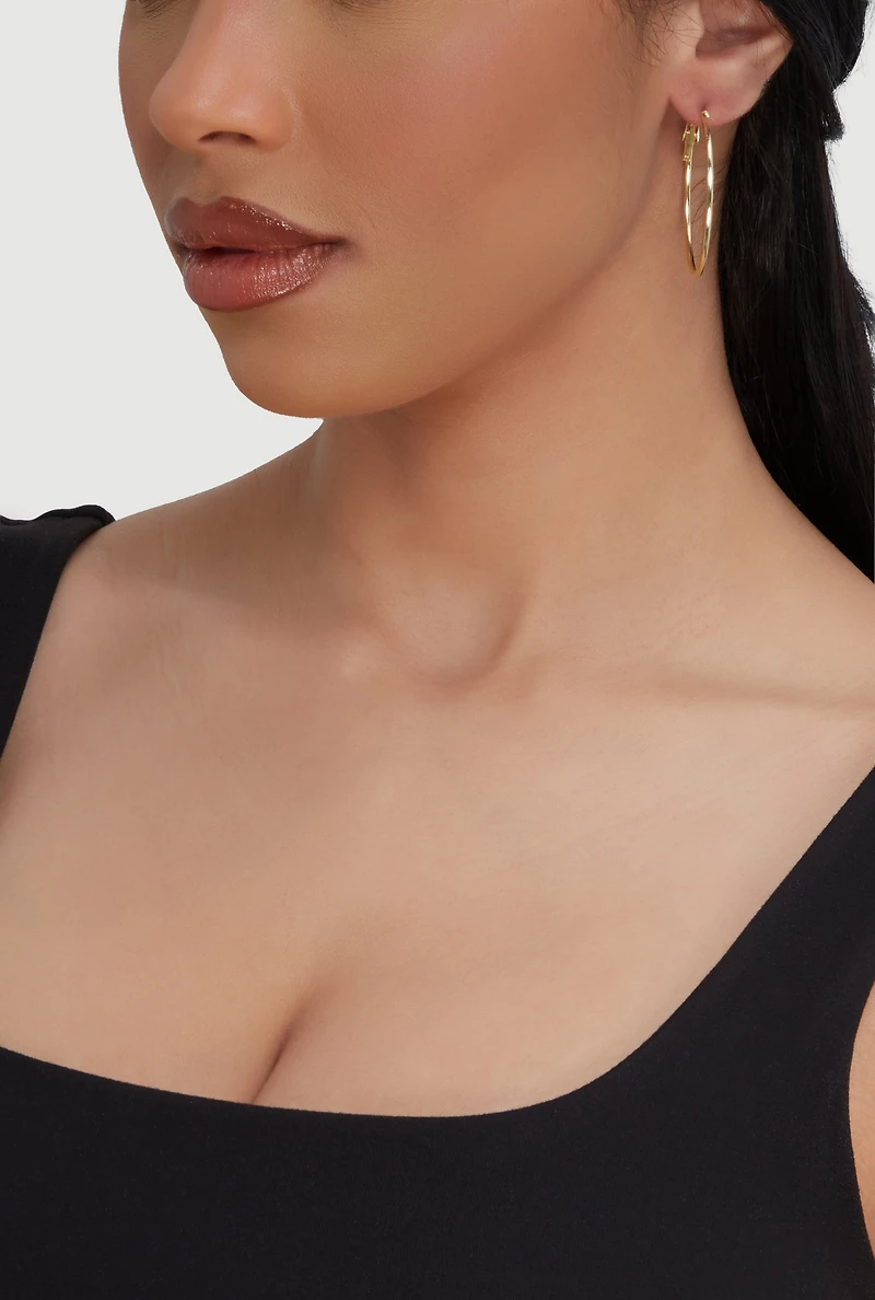 Hoop Earrings Set of 6