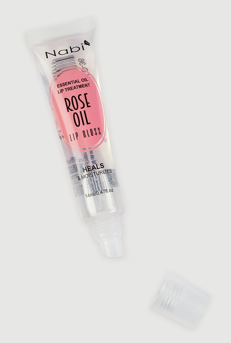Rose Oil Lip Gloss