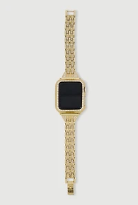 Metallic Rhinestone Apple Watch Band