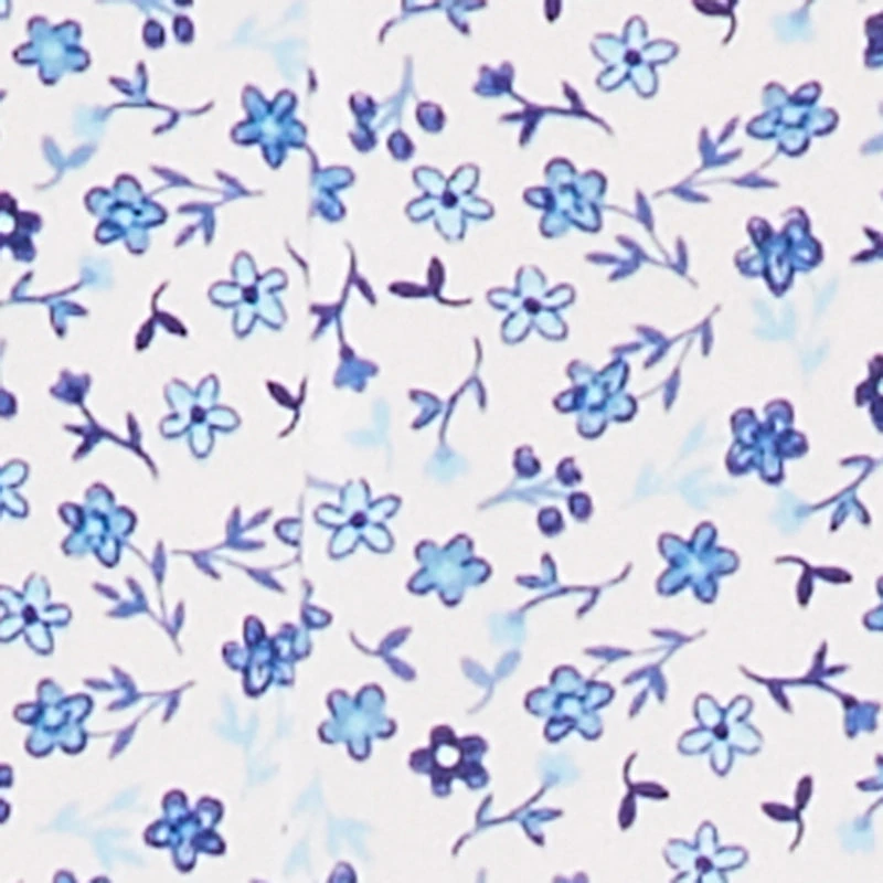 Ditsy Floral Lace Trim Cami Pajama Romper