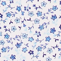 Ditsy Floral Lace Trim Cami Pajama Romper