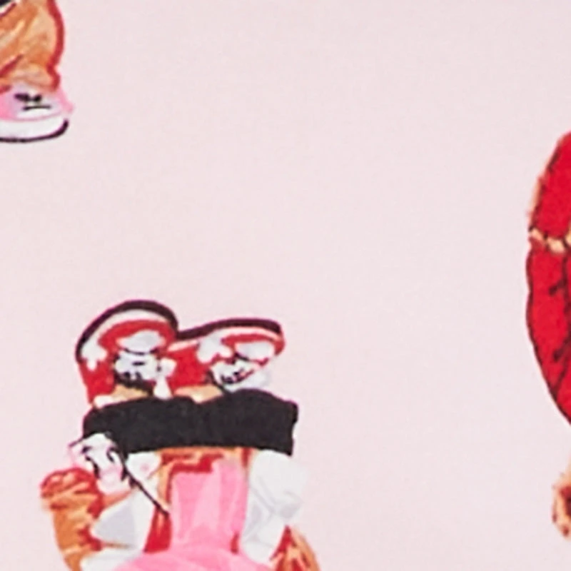 Bear Patterned Button Front Pajama Romper