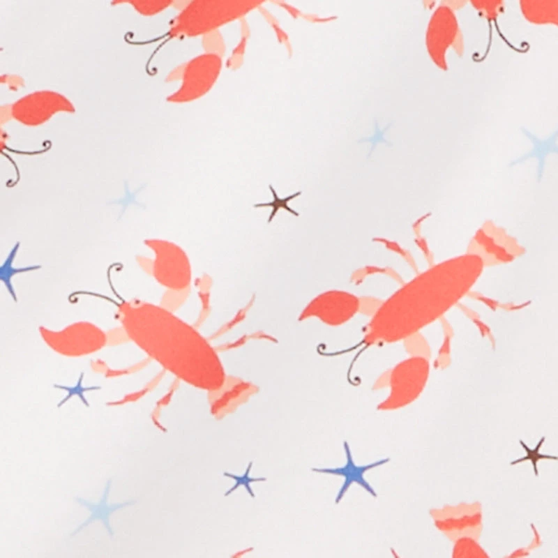 Starfish Lobster Print Cami Nightgown