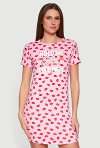 Hold Me Tight Kiss Good Night Sleepshirt