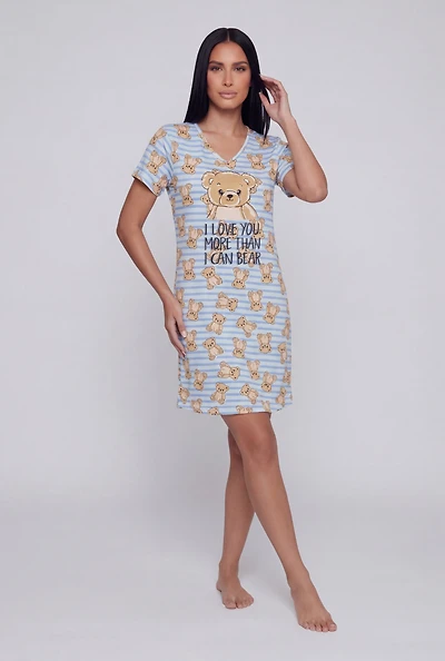 I Love You More Than Can Bear Sleepshirt