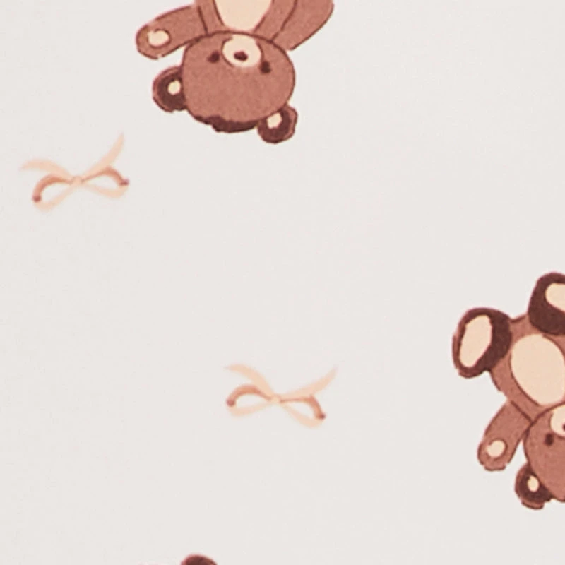 Teddy Bear Print Pajama Cami and Shorts Set