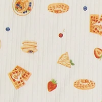 Breakfast Graphic Pajama Cami with Shorts and Pants