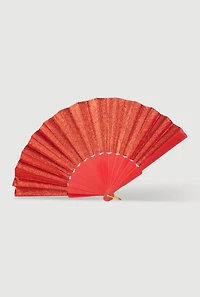Glitter Handheld Fan