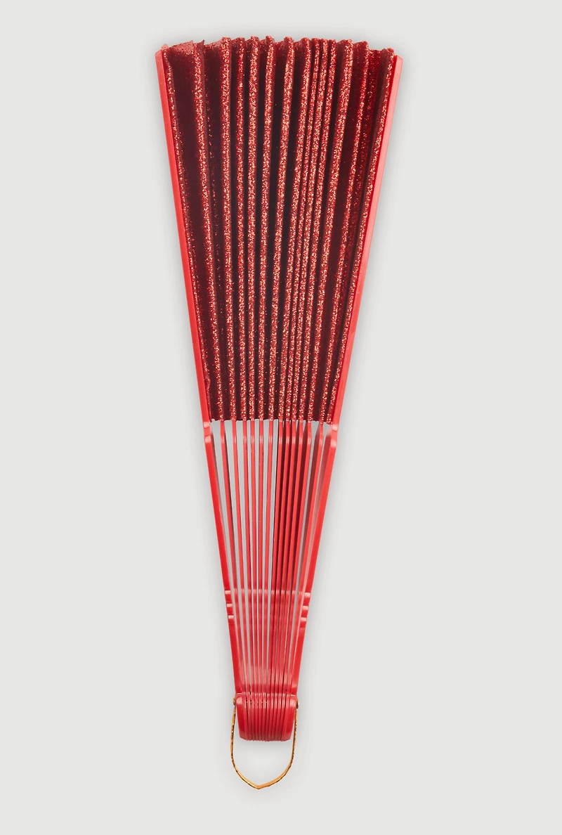 Glitter Handheld Fan