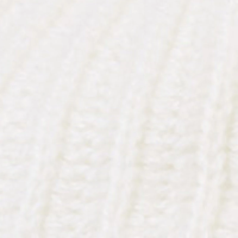 Solid Ribbed Knit Beret