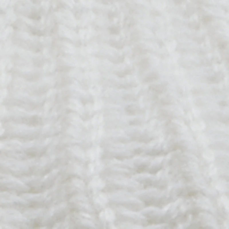 Solid Ribbed Knit Beret