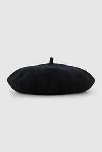 Solid Wool Beret