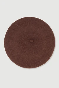 Solid Wool Beret